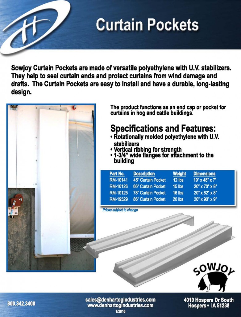 Curtain Pockets 2016